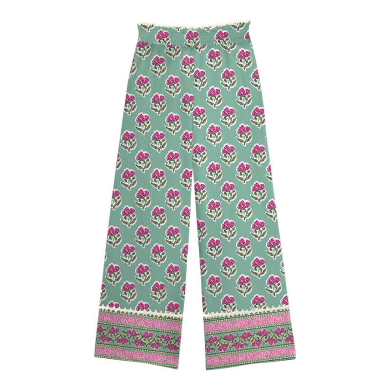 Pantaloni Bambina Mc2 Saint Barth - Girl Pullup Pants - Multicolore