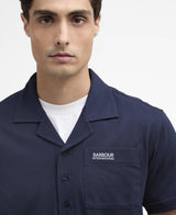 Polo Uomo Barbour - Seurat Revere Collar Polosht - Blu