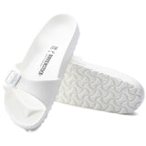 Ciabatte Uomo Birkenstock - Madrid Eva White,Eva-Calz.s - Bianco