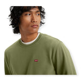 Felpe senza cappuccio Uomo Levi's - The Original Hm Crew - Verde