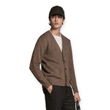 Cardigan Uomo Impure - Cardigan Btn Mouline' - Cammello
