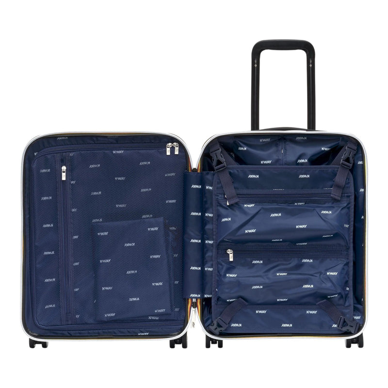 Valigie Unisex K-Way - Eudoxie Logo - Blu