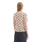 T-shirt Donna nice things - Linen Printed T-Shirt - Beige