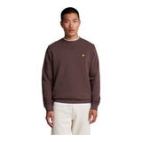 Felpe senza cappuccio Uomo Lyle & Scott - Crew Neck Sweatshirt - Marrone