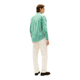 Camicie casual Uomo Tommy Hilfiger - Flex Poplin Bold Stripe Shirt - Verde
