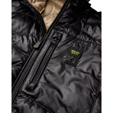 Giubbini Ragazzo Blauer - Wave Junior Giubbini Corti Imbottito Piuma - Nero