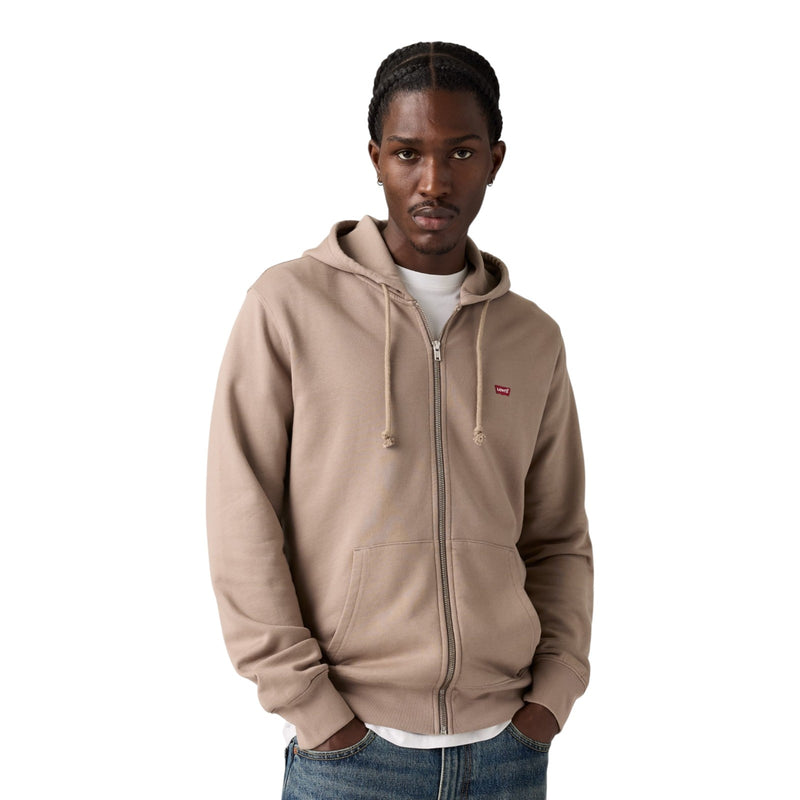 Felpe con cappuccio Uomo Levi's - The Original Hm Zip-Up Hoodie - Beige