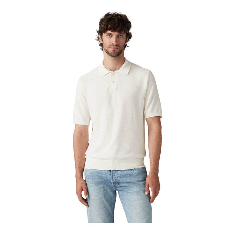 Maglie Uomo Levi's - Sweater Knit Polo Linen Seed Stitch Brig - Multicolore