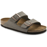 Sandali Unisex Birkenstock - Arizona stone, Birkibuc Calz.S - Grigio