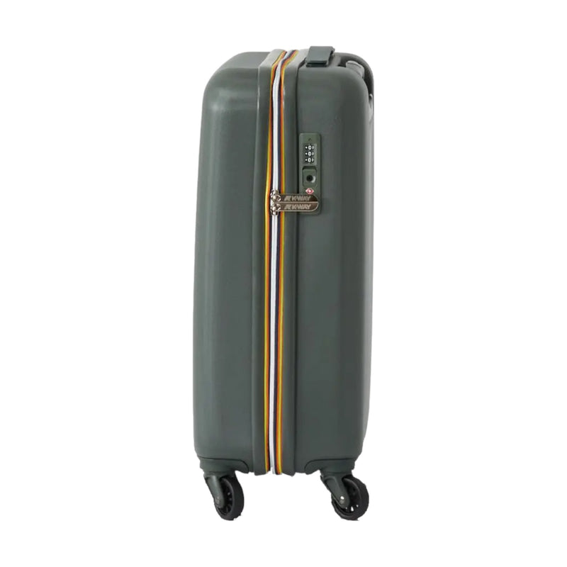 Valigie Unisex K-Way - K-Air Cabin Trolley H 55 X Larg.40 X Prof 20 Cm - Verde