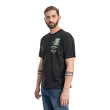 T-shirt Uomo Blauer - Brush T-Shirt Manica Corta - Nero