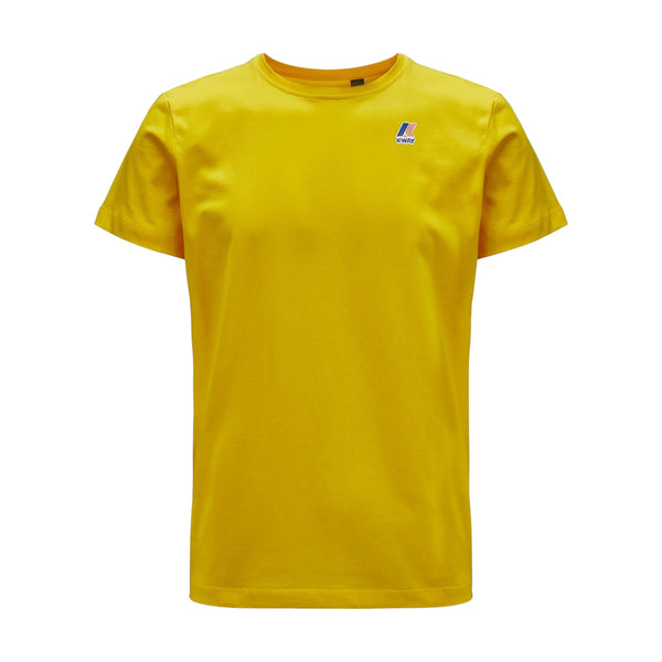 T-shirt Uomo K-Way - Le Vrai Edouard - Giallo