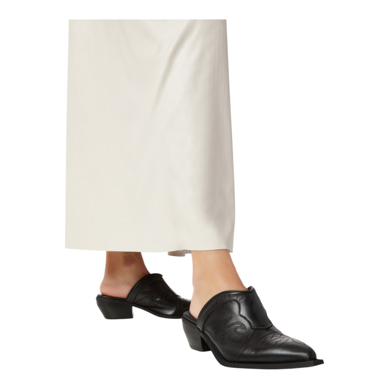 Zoccoli e sabot Donna Ovyé - Sabot Texano Vitello - Nero