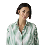 Camicie Donna Levi's - Harlie Boyfriend Shirt - Verde