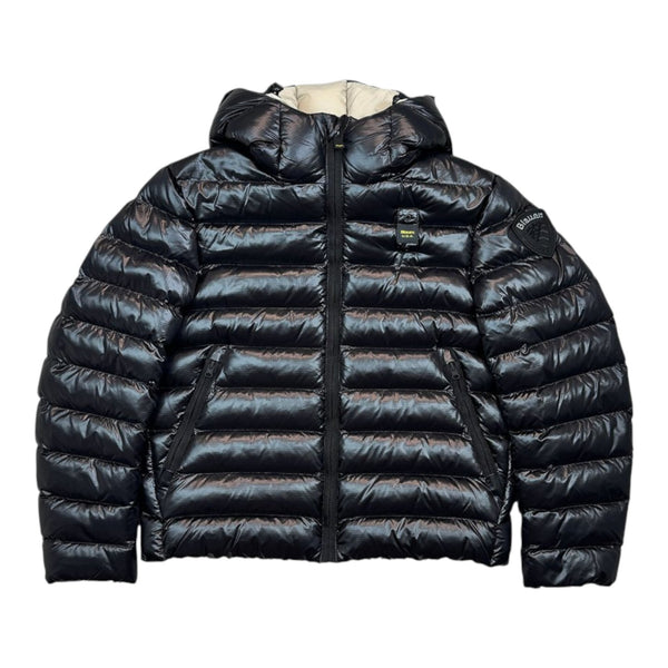 Giubbini Ragazzo Blauer - Adams Junior Giubbini Corti Imbottito Ovatta - Nero