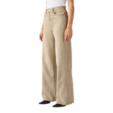 Jeans Donna Levi's - Ribcage Wide Leg - Marrone