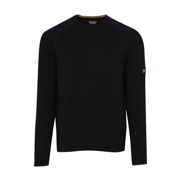 Maglioni Uomo Barbour International - Cotton Crew Knit - Nero