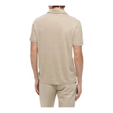 Polo Uomo Tommy Hilfiger - Pure Linen Reg Polo - Beige