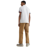 Polo Uomo Tommy Hilfiger - Flag Cuff Slim Polo - Beige