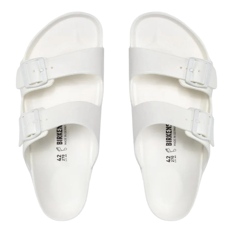 Ciabatte Uomo Birkenstock - Arizona Eva White - Bianco