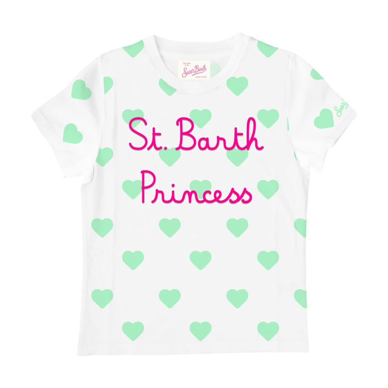 T-shirt Bambina Mc2 Saint Barth - Elly Cotton T-Shirt - Multicolore