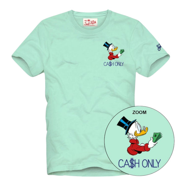 T-shirt Uomo Mc2 Saint Barth - Tshirt Man	Cotton Classic T Shirt - Menta