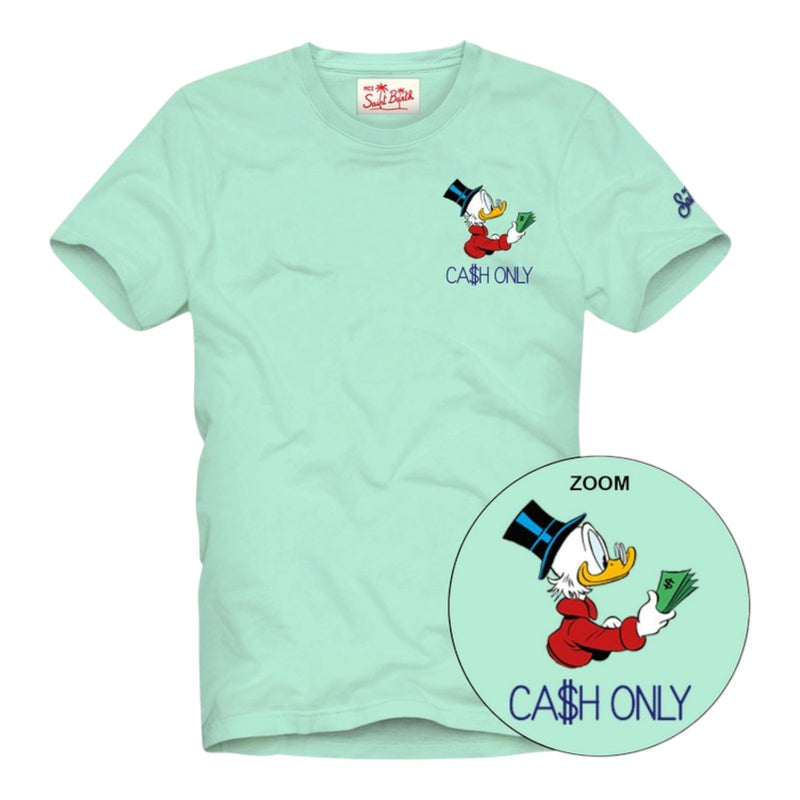 T-shirt Uomo Mc2 Saint Barth - Tshirt Man	Cotton Classic T Shirt - Menta