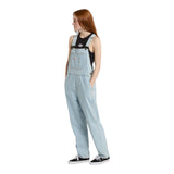 Salopette Donna Dickies - Dickies Classic Denim Bib W Vntg Blue - Denim