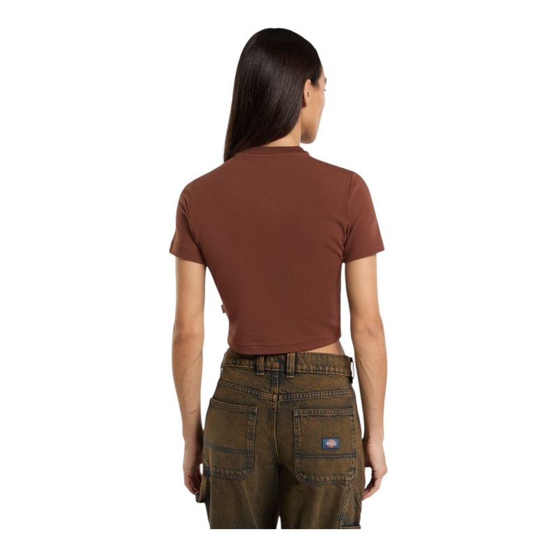 T-shirt Donna Dickies - Maple Valley Tee - Marrone