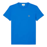 T-shirt Uomo Lacoste - T-Shirt 100% Pima Cotton - Azzurro