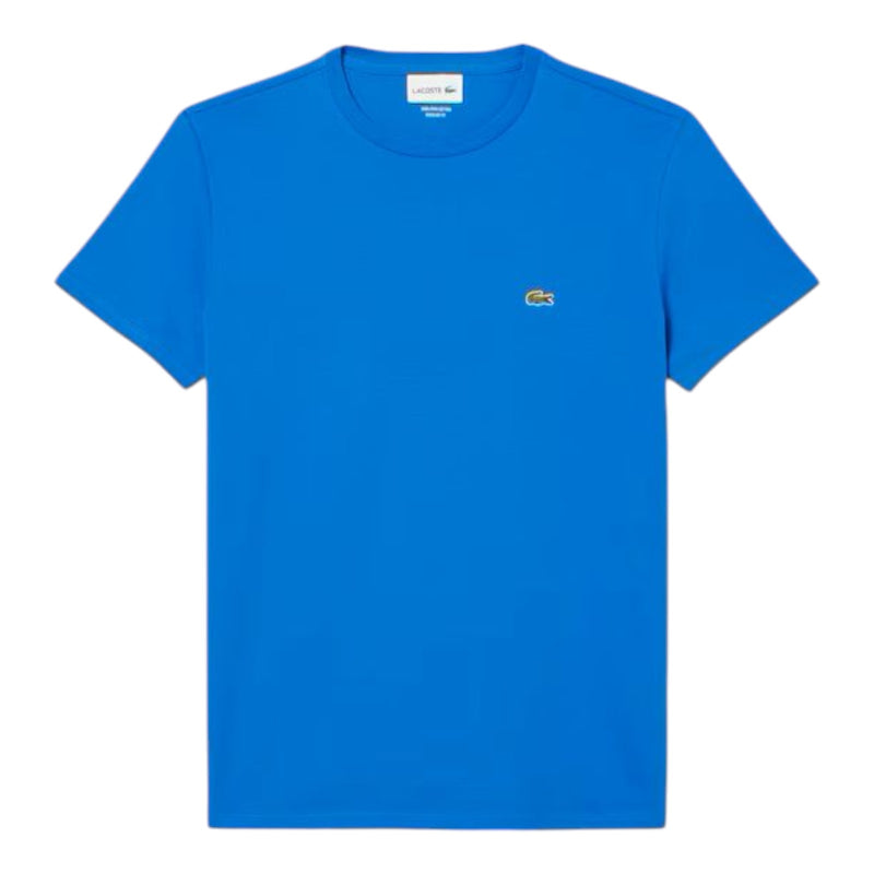 T-shirt Uomo Lacoste - T-Shirt 100% Pima Cotton - Azzurro