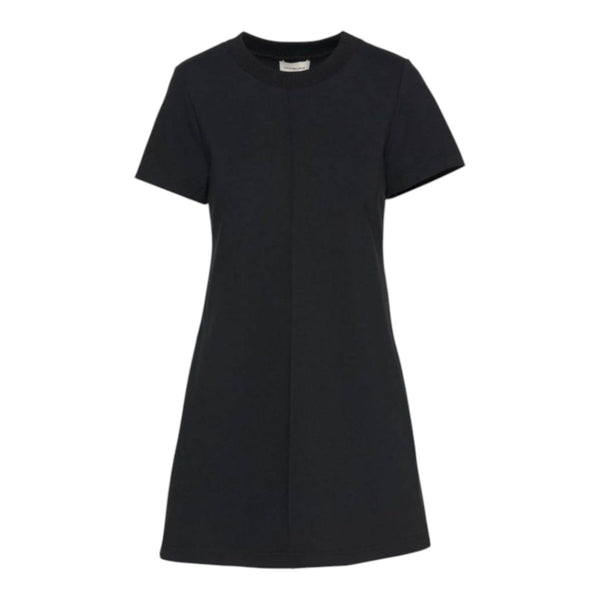 Vestiti casual Donna Calvin Klein - A- Punto Milano T Shirt Dress - Nero