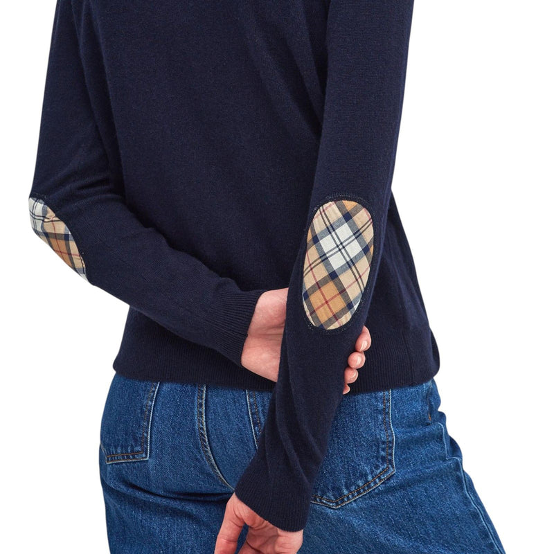 Cardigan Donna Barbour - Pendle Cardigan - Blu