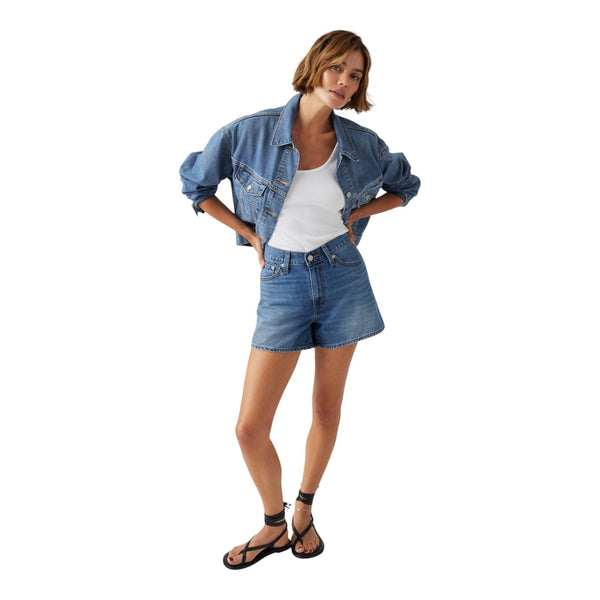 Pantaloncini Donna Levi's - 80S Mom Short - Denim