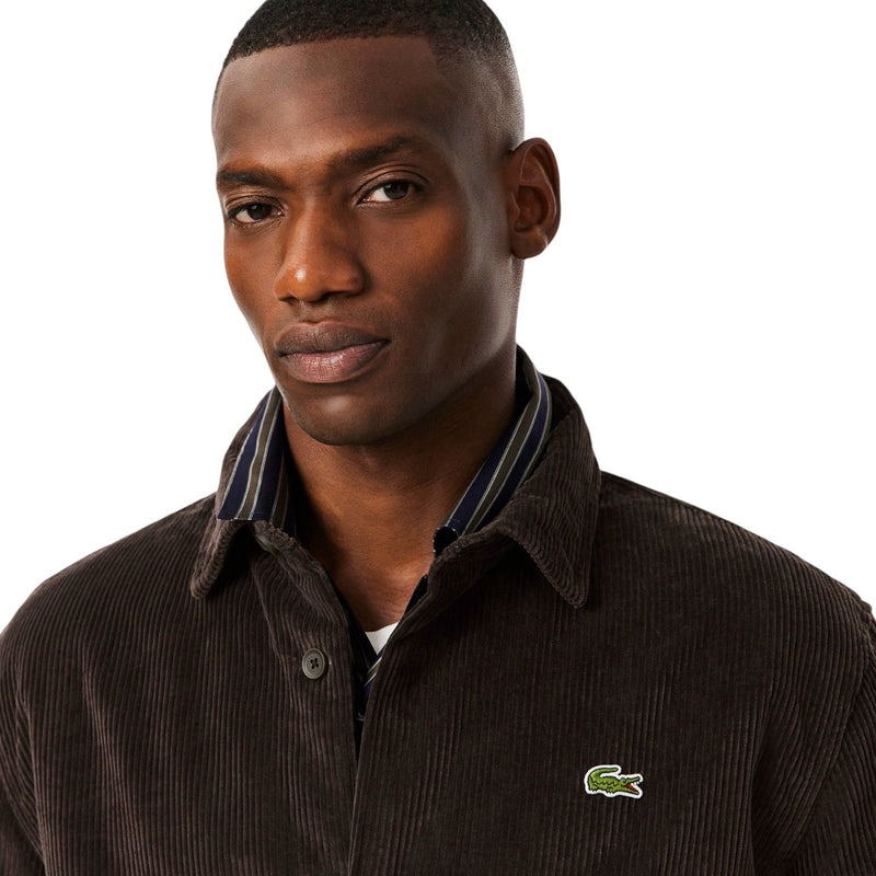 Camicie casual Uomo Lacoste - Camicia M/L - Marrone