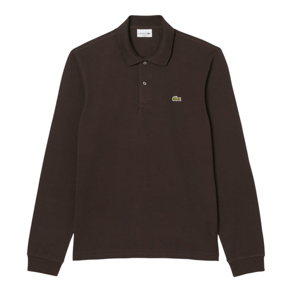 Polo Uomo Lacoste - Polo Manica Lunga - Marrone