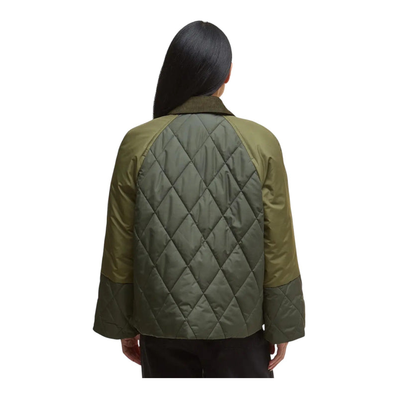 Giubbini Donna Barbour - Martha Quilted Jkt - Verde