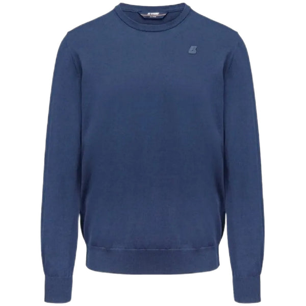 Maglioni Uomo K-Way - Pullover Filo Sebastien Cotton - Blu