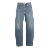 Jeans Donna Levi's - Baggy Dad Barrel Most Wanted - Azzurro