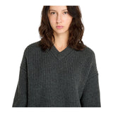 Maglioni Donna Calvin Klein - Chunky V-Neck Sweater - Nero