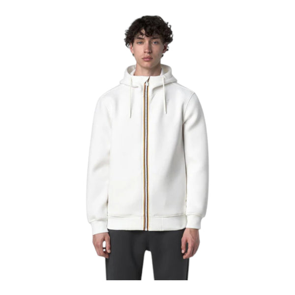 Felpe con cappuccio Uomo K-Way - Rainer Spacer - Bianco