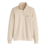 Felpe senza cappuccio Uomo Levi's - Original Hm 1/4 Zip Navy Blazer - Beige