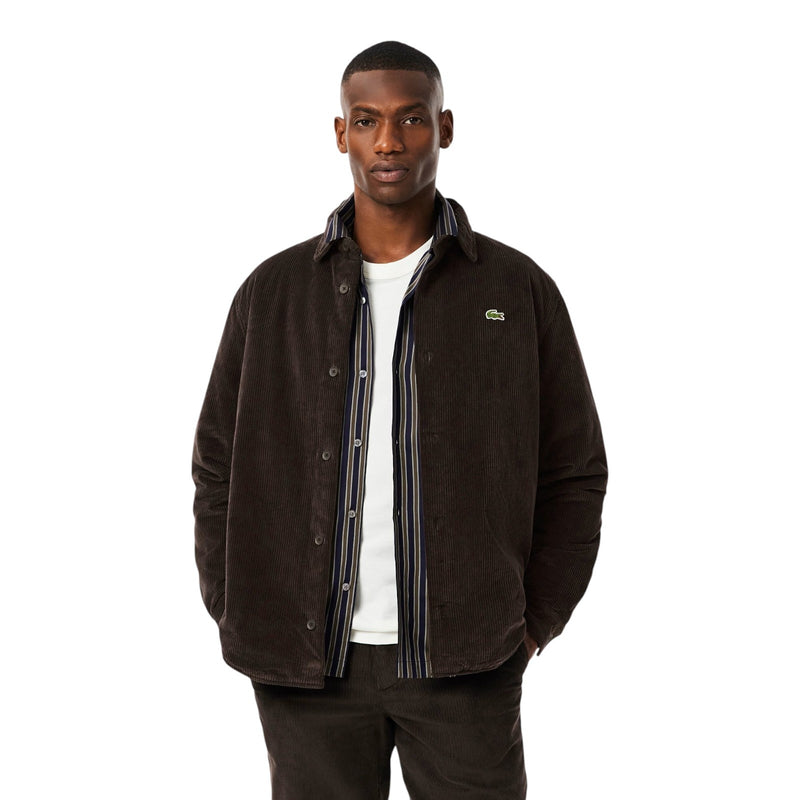 Camicie casual Uomo Lacoste - Camicia M/L - Marrone