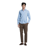 Pantaloni Uomo Impure - Chino Long Comf.mixed Linen G/D - Marrone