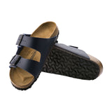 Sandali Uomo Birkenstock - Arizona BS blue, Birko flor Calz. S - Blu