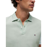 Polo Uomo Tommy Hilfiger - Cotton Linen Pique Reg Polo - Menta