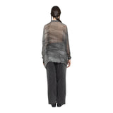 Camicie Donna Sanctamuerte - Camicia Tasche A Gronda - Grigio