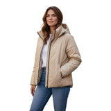 Giubbini Donna MACRON CLUB HOUSE - Mch Fcf Wmn Krissy Padded Jkt Sand - Sabbia