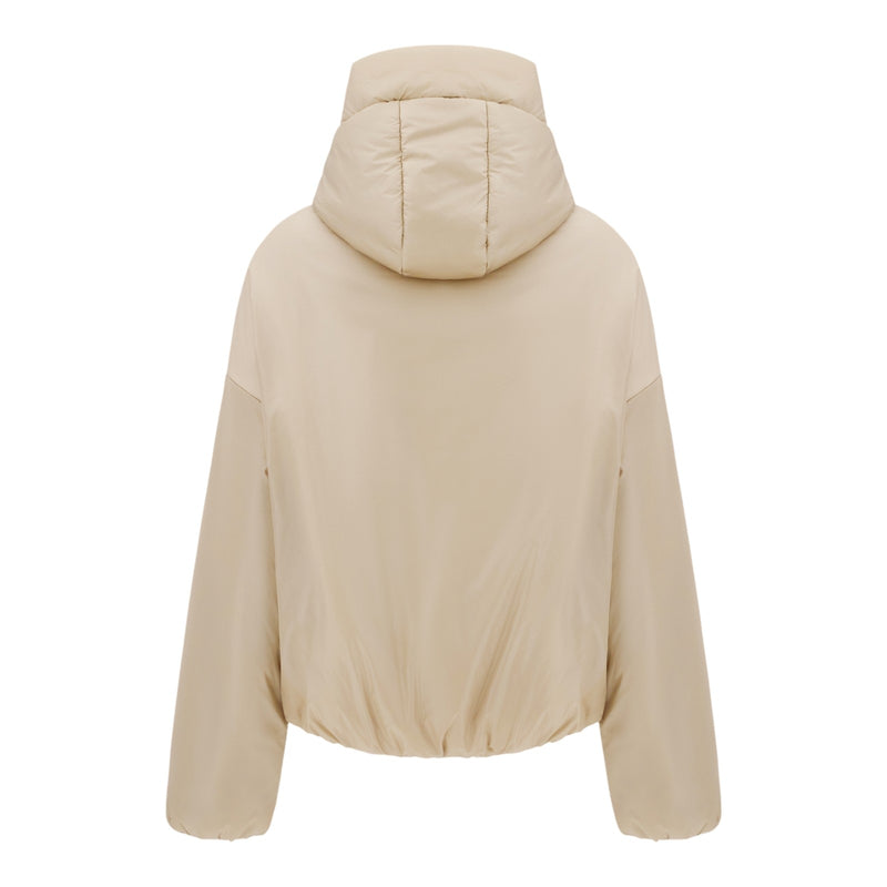 Giubbini Donna MACRON CLUB HOUSE - Mch Fcf Wmn Krissy Padded Jkt Sand - Sabbia