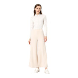 Pantaloni Donna Surkana - Pantaloni ampi - Beige